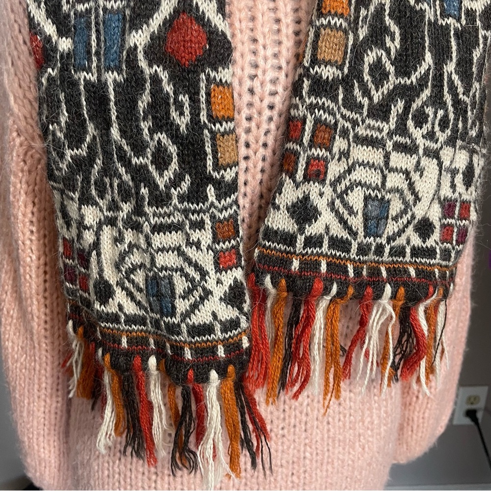 INTIWARA 100% Alpaca Scarf Hand Made In Bolivia - Picture 4 of 8